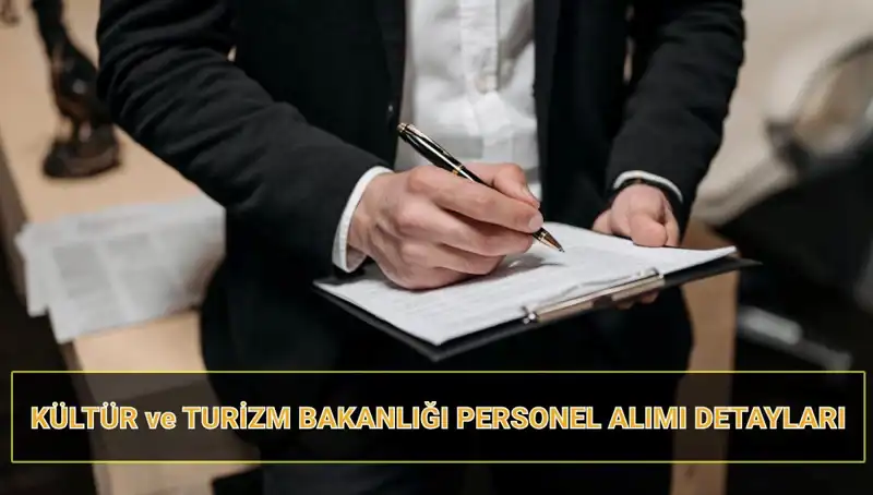Kültür ve Turizm Bakanlığı 130 Sözleşmeli Personel Alacak! İşte Detaylar