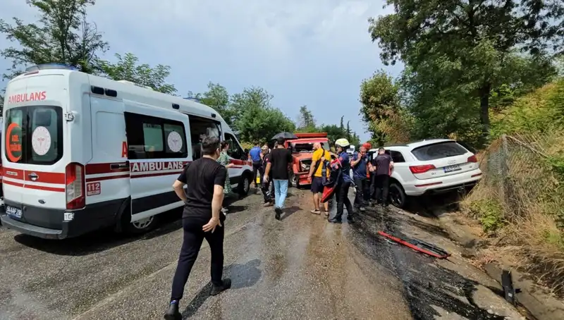Sakarya'da Feci Kaza: 4 Çocuk, 5 Yaralı!