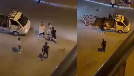 Bursa’da Taciz Şüphelisi Sokakta Dayağa Maruz Kaldı!