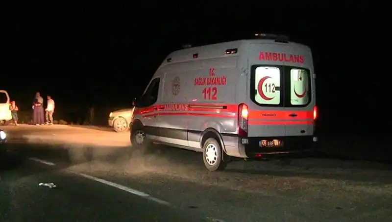 Motosiklet Kazasında Hayatını Kaybeden Sürücü ve Ağır Yaralı Yolcu