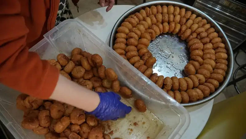Ramazan’a Özel Bir Lezzet: Gizemli Tatlı Yılın Ancak Bu Ayda Üretiliyor