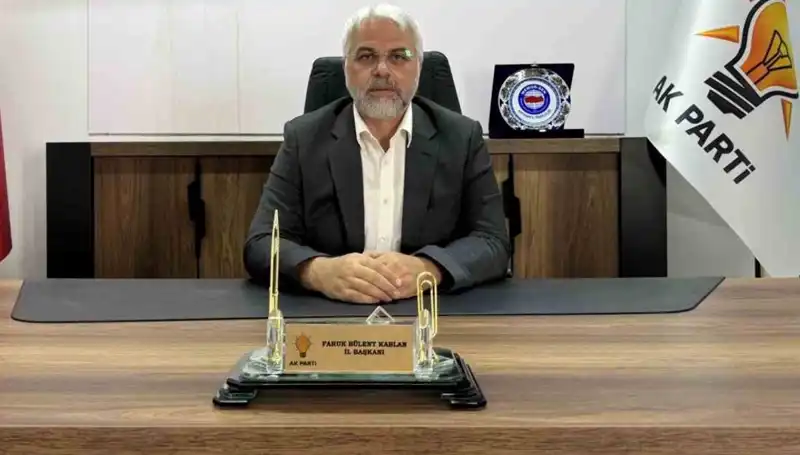 Adıyaman'da Siyasi Şok! AK Parti İl Başkanı Istifa Etti