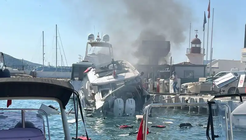 Bodrum’da Tekne Patladı: Yaralılar ve Acil Durum Ekipleri Olayda Devrede!