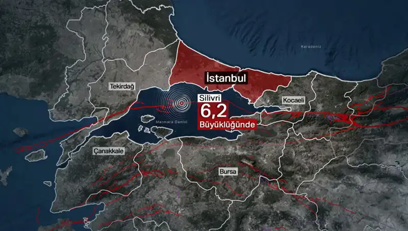 İstanbul'da Şok Edici Deprem: 6.2 Büyüklüğünde Sallantı Yaşandı!