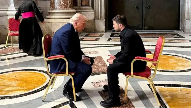 : Zelenski: Trump ile En İyi Görüşmemiz Vatikan'da Gerçekleşti