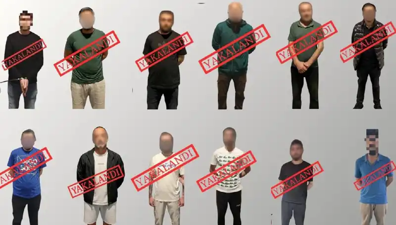 Ulusal Kırmızı Bültenle Aranan 12 Şüpheli, Güvenlik Güçleri Tarafından Ele Geçirildi!