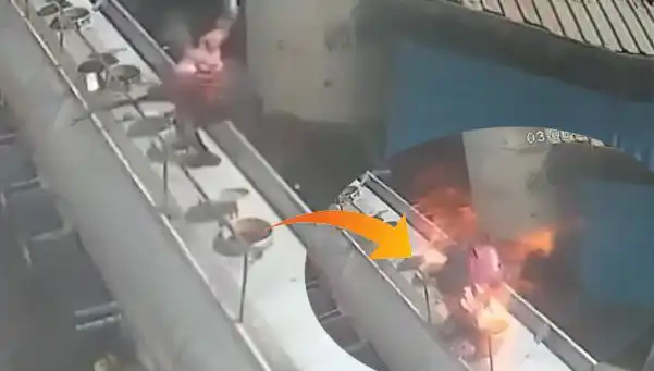 Sigara İçen Adamın Tanker Kapağında Yaşadığı Şok Edici Olay