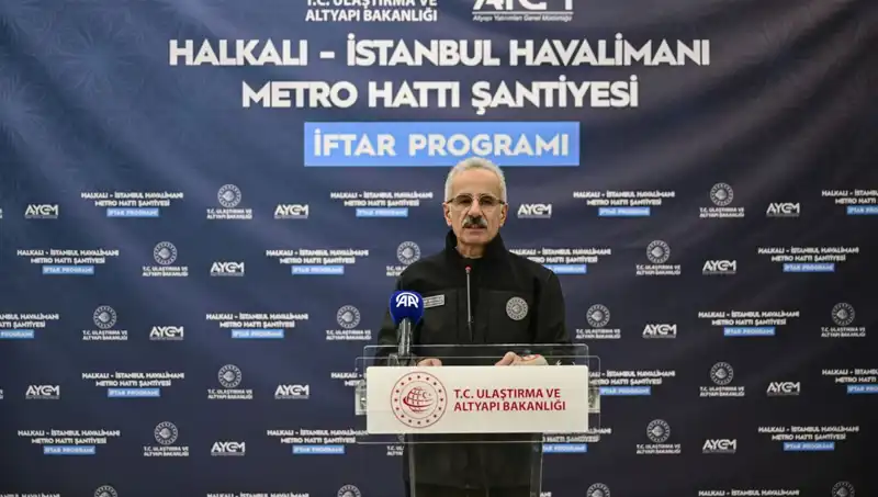 Halkalı-Gayrettepe Hattında Seyahat Süresi 57 Dakikaya İnecek