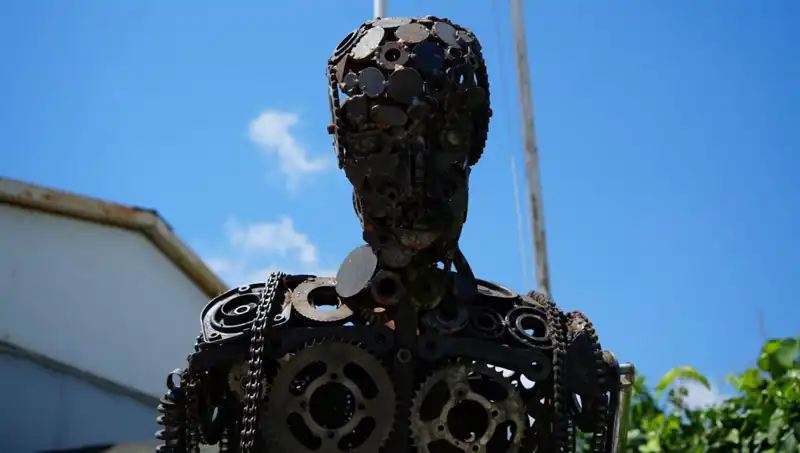 Hurda Metal İle Sanat: Üç Aylık Dönüşüm Projesi Tamamlandı