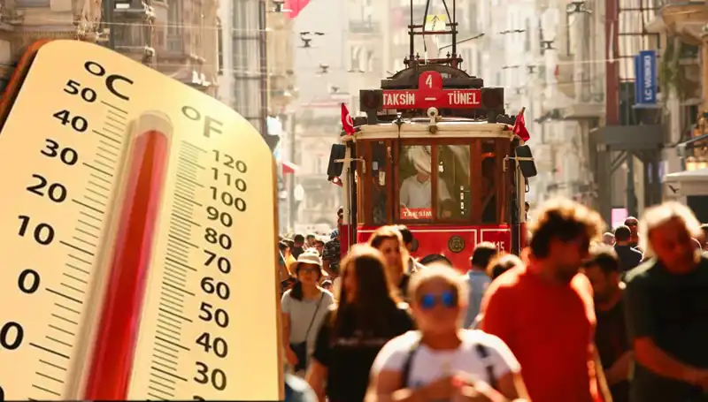 Hava Sıcaklıkları Artarken İstanbul'da Pazar Günü Yağmur Bekleniyor!