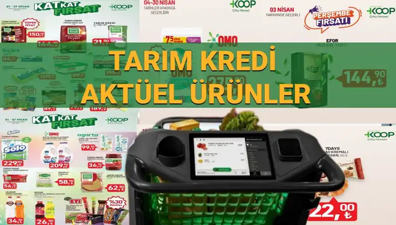 Tarım Kredi Marketleri'nde Nisan Ayına Özel İndirimler Sizi Bekliyor!