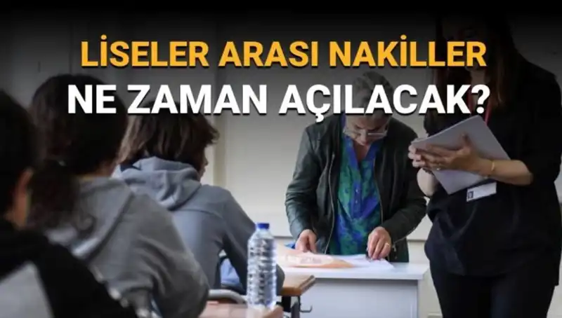 Liseler Arası Nakiller İçin Bekleyiş Sona Erdi: Yeni Takvim Duyuruldu!