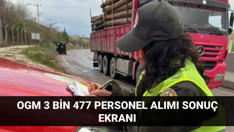 2025 OGM Personel Alımı Sonuçları: 3 Bin 477 Yeni Memur Temsilcisi Belirlendi