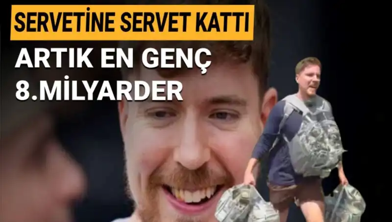 1 Milyar Dolara Ulaşan MrBeast: En Genç 8. Milyarder Olmanın Sırları