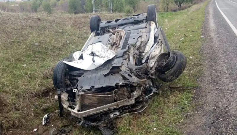 Yola Fırlayan Domuz Kazası: 1 Ölü, 6 Yaralı Acı Olaya Tanıklık Etti
