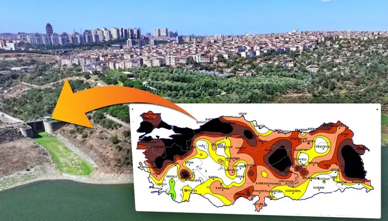 İstanbul ve Türkiye'deki Şehirler Haritada Neden Siyaha Dönüyor?