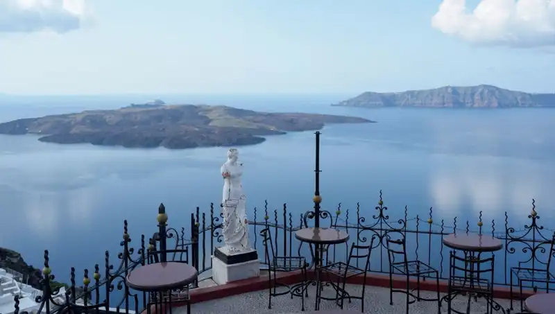 Santorini'de Endişe Verici Gelişmeler: Ada Sular Altında Kalabilir mi?