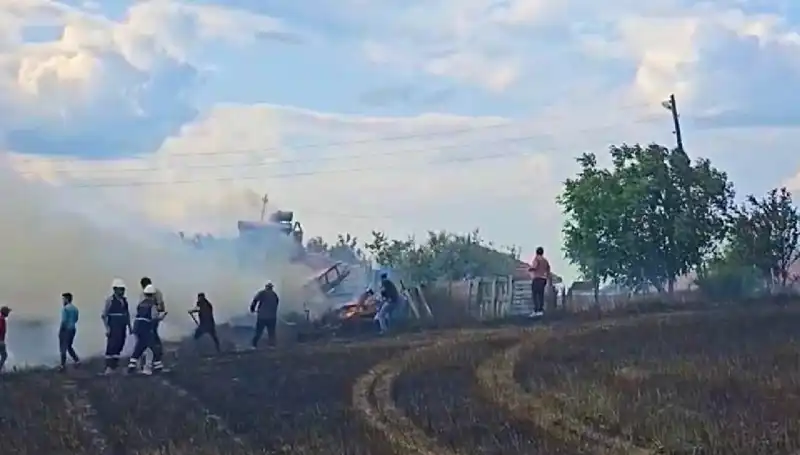 Tarlayı Kundaklayan Şüpheli 96 Saatte Kişisel İfadesiyle Yakalandı