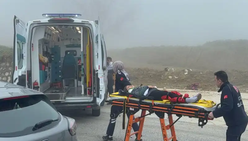 Düzce'de Yoğun Sis Faciası: İki Araç Çarpıştı, Altı Yaralı