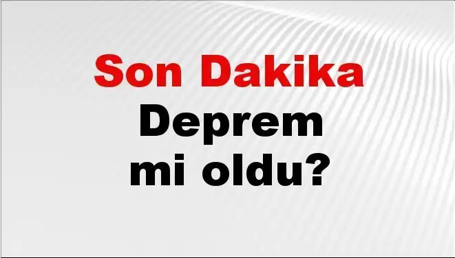 Kütahya’da Deprem Şoku: Tepkiler ve Son Gelişmeler Neler?