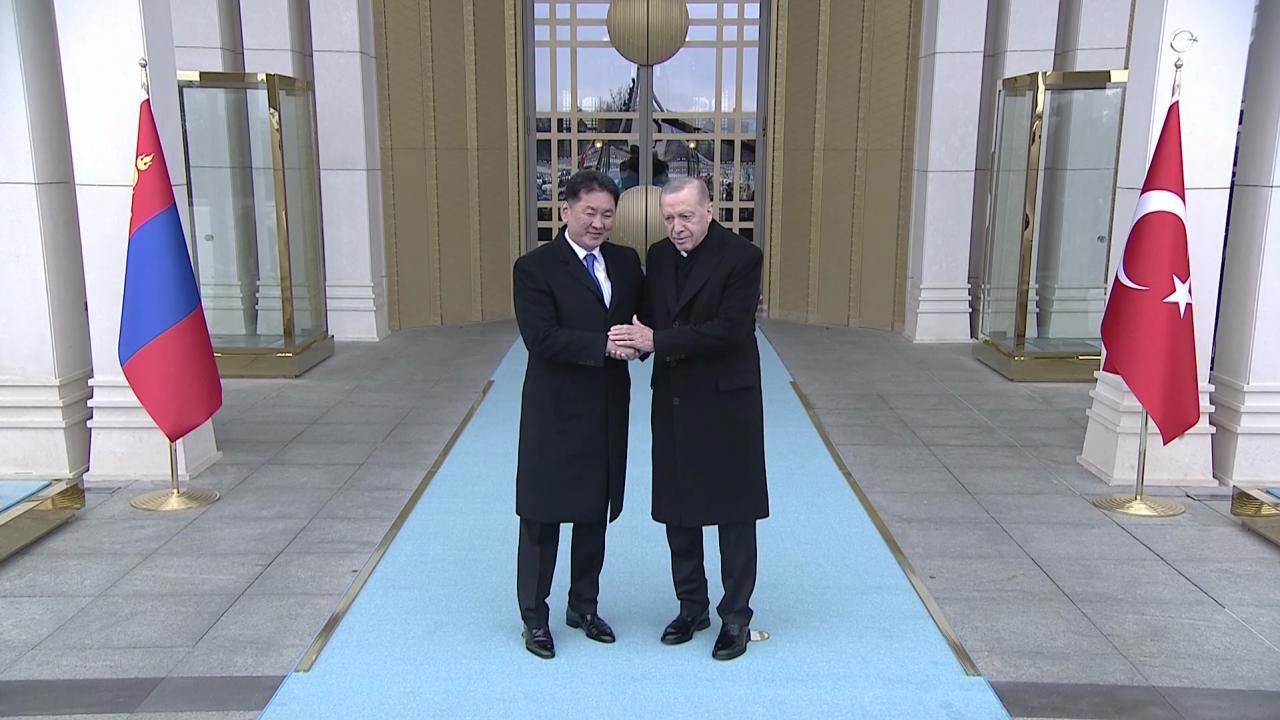 Moğolistan Cumhurbaşkanı Ukhnaa Türkiye Ziyaretinde Bulundu